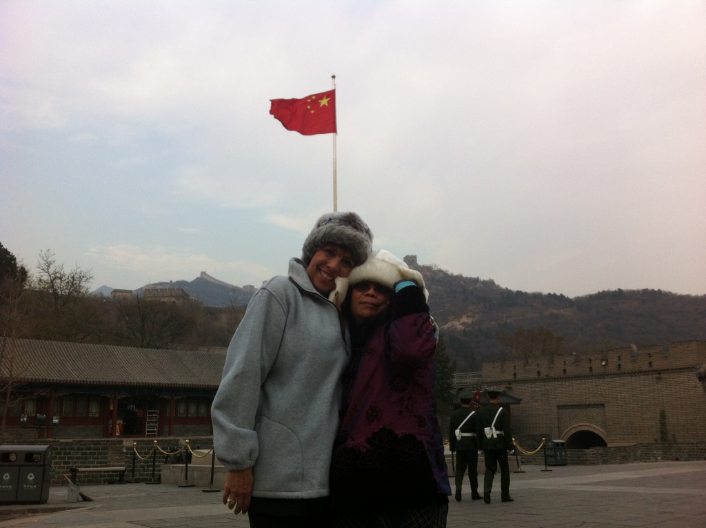 Dr. Paula Fellingham on the Great Wall of China - 2