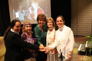 Dr. Paula Fellingham with Global Women's Summit Attendees (2)